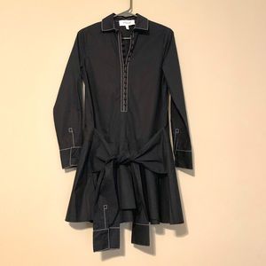 10 Crosby Derek Lam Black Dress - Size 0